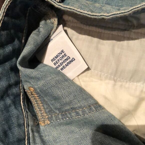 BRAND New Old Navy Girls Size 14 Capris Denim Jean - Picture 7 of 7